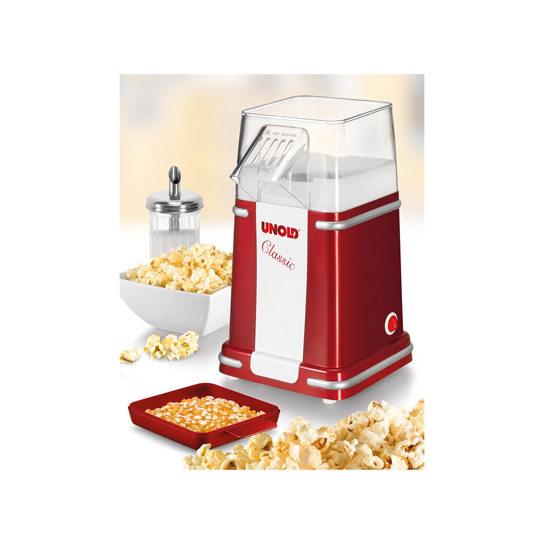 Máy nổ bỏng ngô UNOLD Popcornmaker Classic 48525 Hàng chính hãng