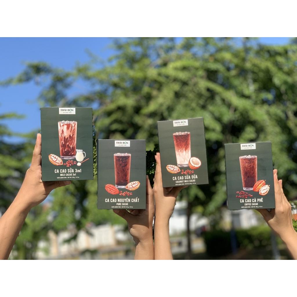 Ca cao sữa 3in 1 hộp 250g - Bột Ca cao Thái Bon
