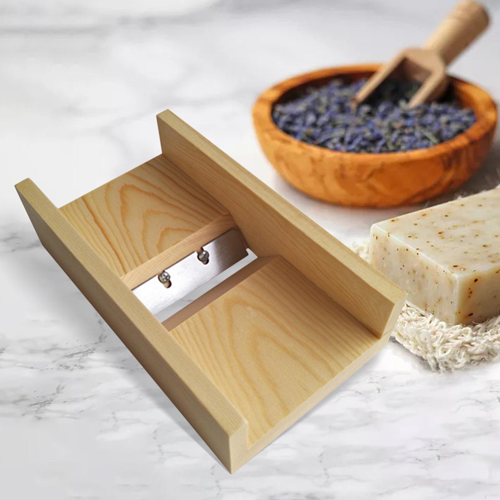 Wood Box Soap Loaf Cutter Beveler Planer for Handmade DIY Candle Making Supplies