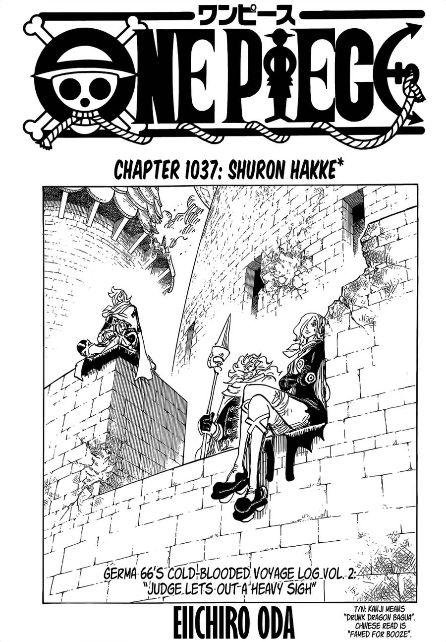 One Piece Chapter 1037 - Trang 0