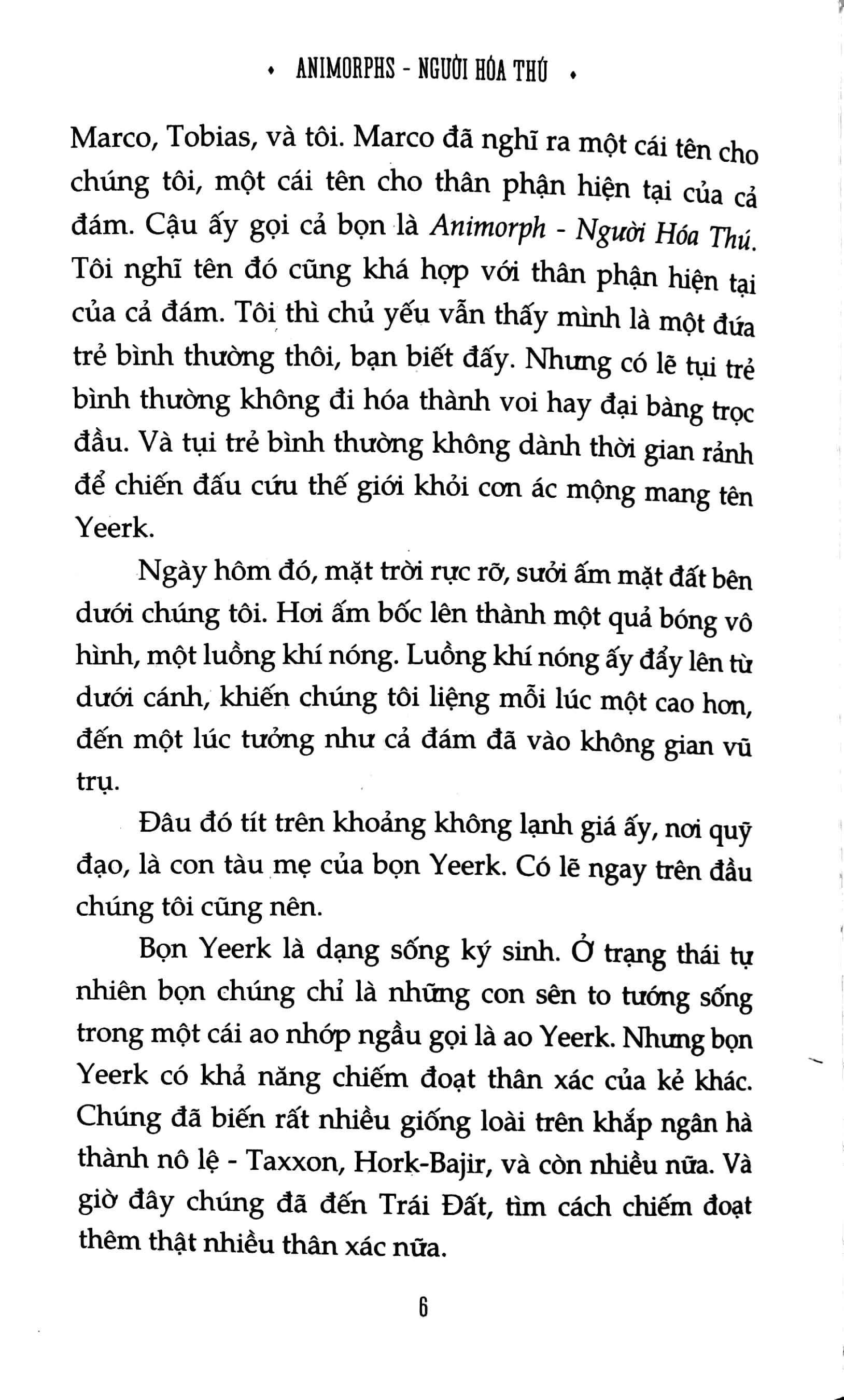 Animorphs - Người Hóa Thú (Tập 2) : Vị Khách