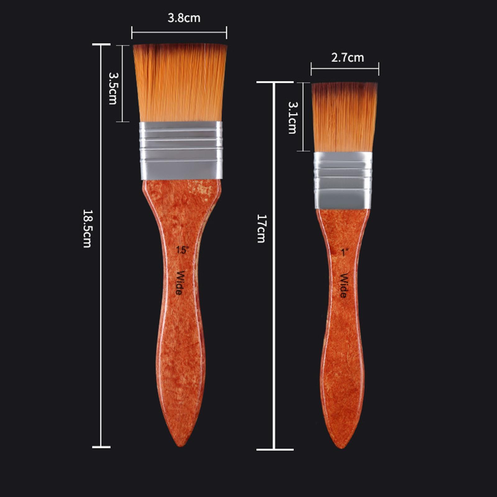 24Pcs Artist Paint Brushes, Wood Handle with Storage Case Paint Brush Pen Set Body Paint Tools Painting Brushes for Body Face Beginner Pros