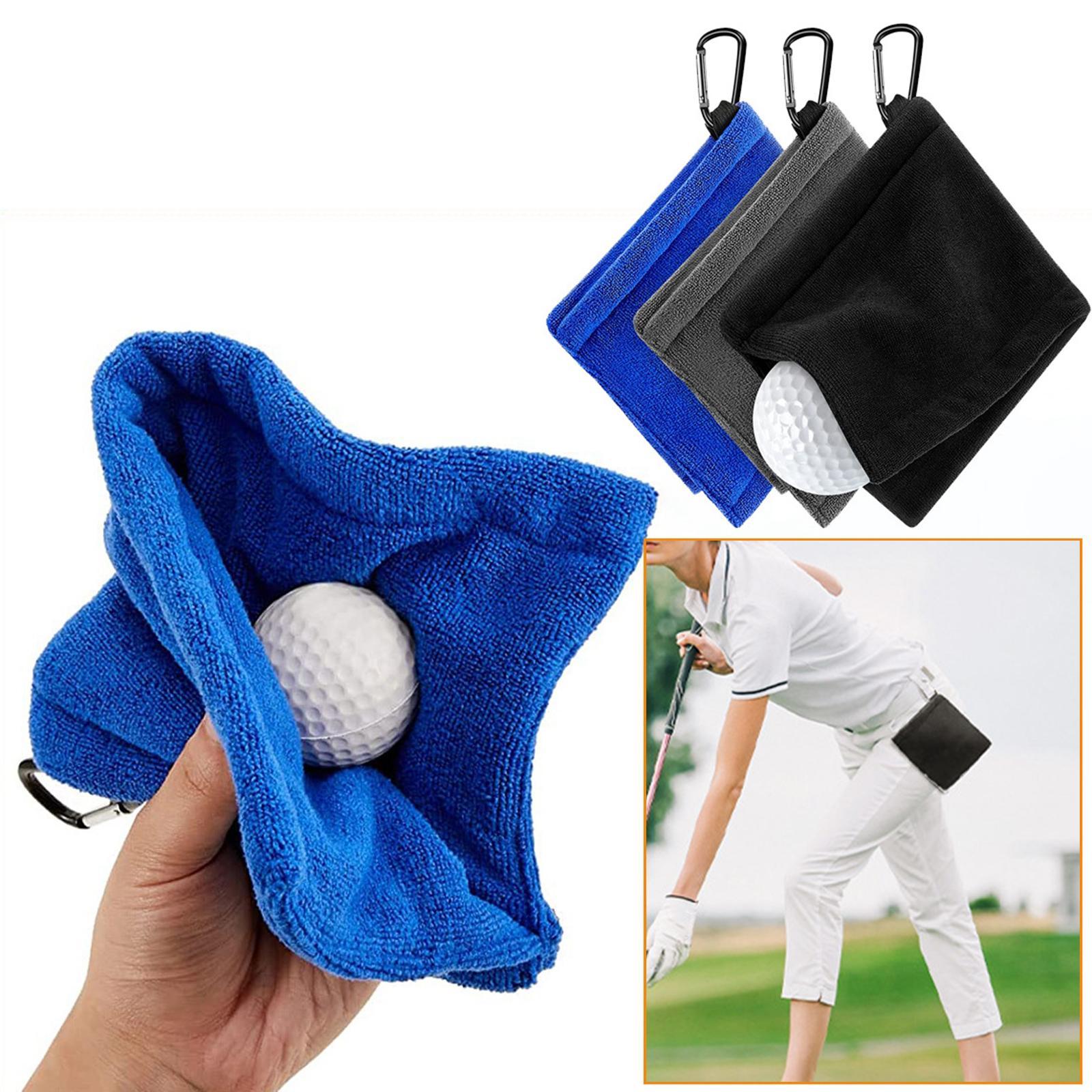 Golf Ball Cleaning Towel Golf Ball Cleaner Towel for Outdoor Sports Golfers