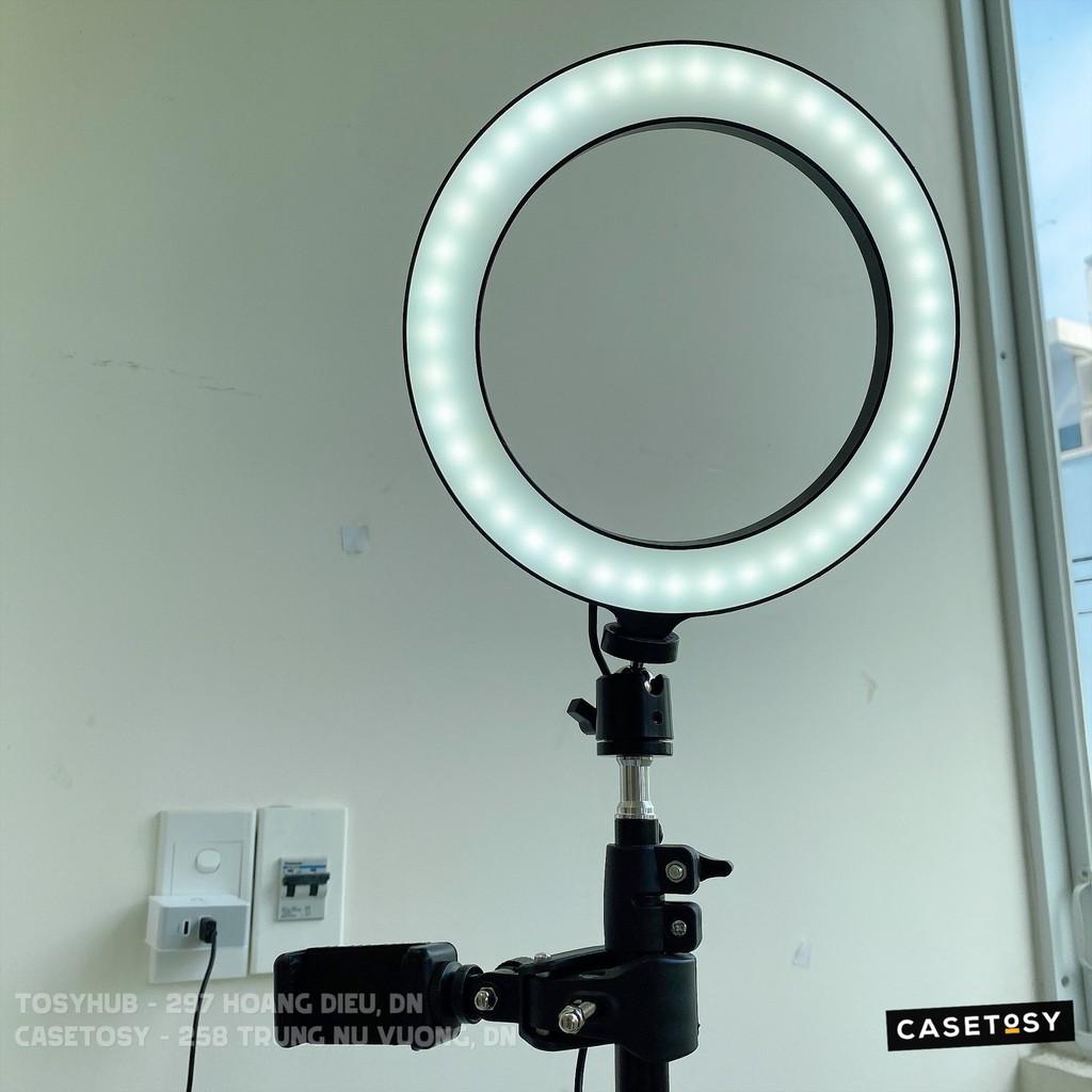 Bộ Đèn Livestream Full Size Cao Cấp Núm Vặn, Chuyên Dụng Trang Điểm Make Up