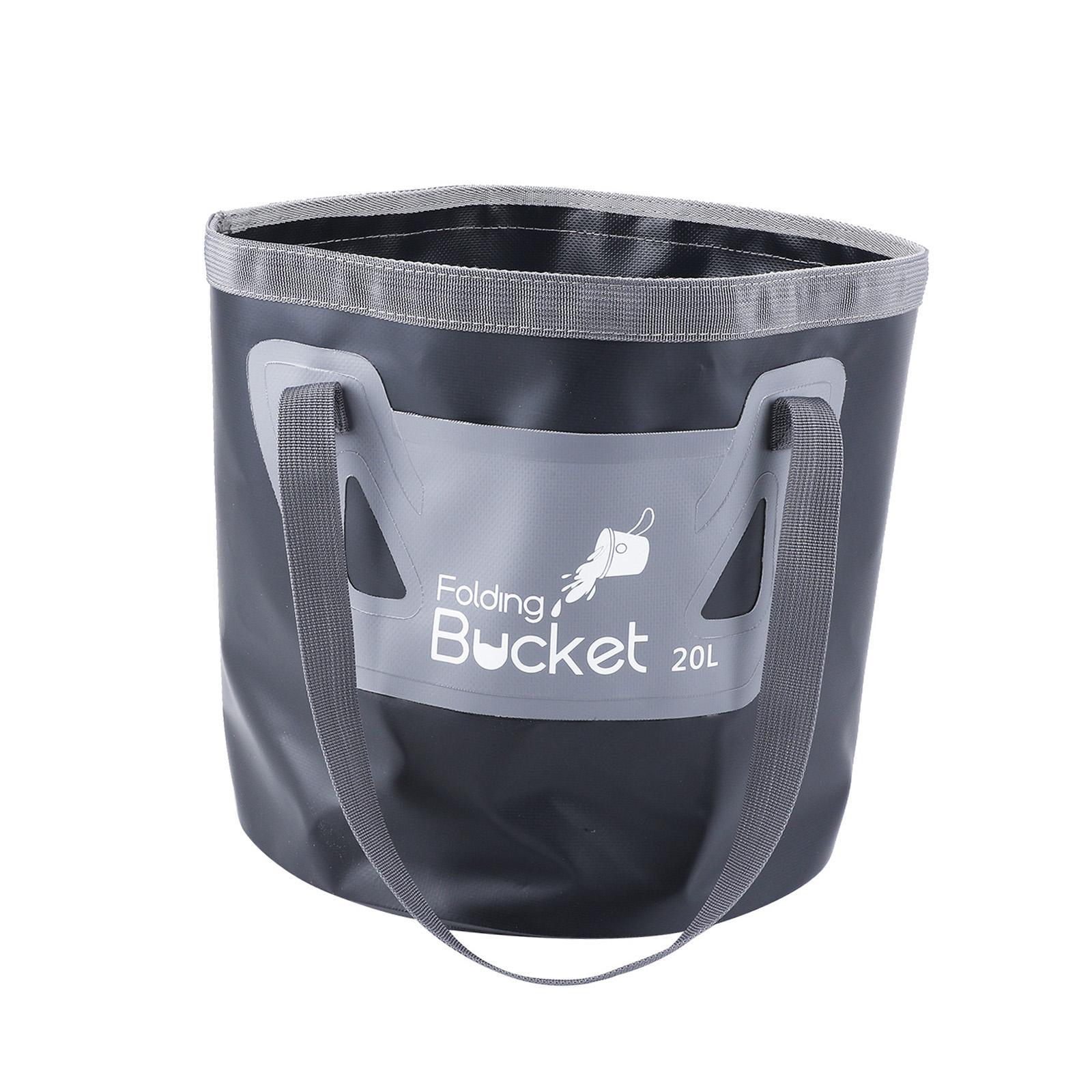 Collapsible Bucket Collapsible Wash Basin Foldable Water Bucket Outdoor Foot Bucket for Soaking Feet Water Storage Container for Hiking Pool