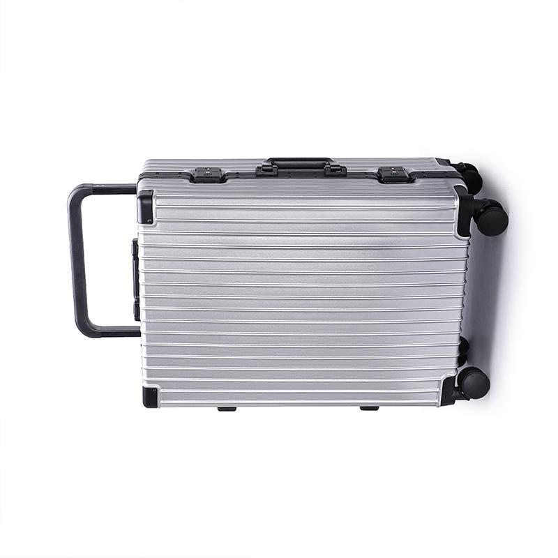 Phong cách mới nhất mới lưới màu đỏ rộng vali xe đẩy tắt tiếng bánh xe đa năng hộp mật khẩu 24 inch vali quá khổ 20 inch trường hợp lên máy bay