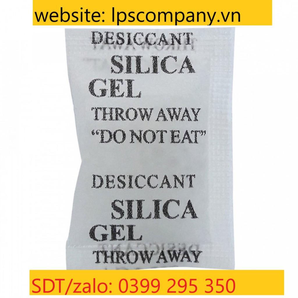 Gói hút ẩm Silica gel loại 2gram, đóng gói 50 gói