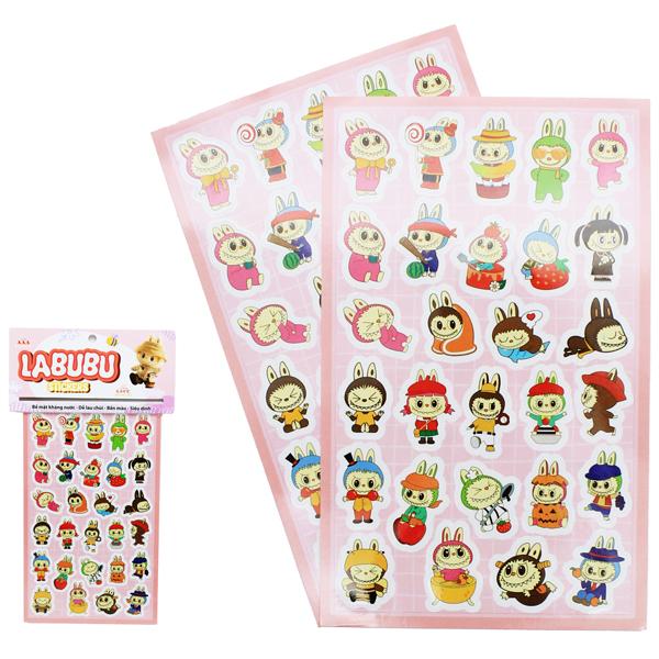 Bộ 2 Tờ Sticker LBB Vui Nhộn - Liên Hiệp Thành USLBB28X2