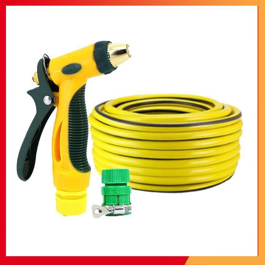 Bộ dây vòi xịt nước rửa xe,tưới cây tăng áp 3 lần 3-5M 206317