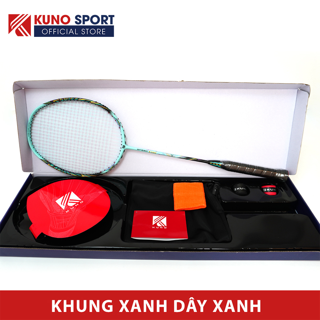 Vợt Cầu Lông 4U KUNO Speed K502 Carbon Chính Hãng, Chuyên Tấn Công Phiên Bản Nâng Cấp Mới, Được Lựa Chọn Mức Căng 1 Cây