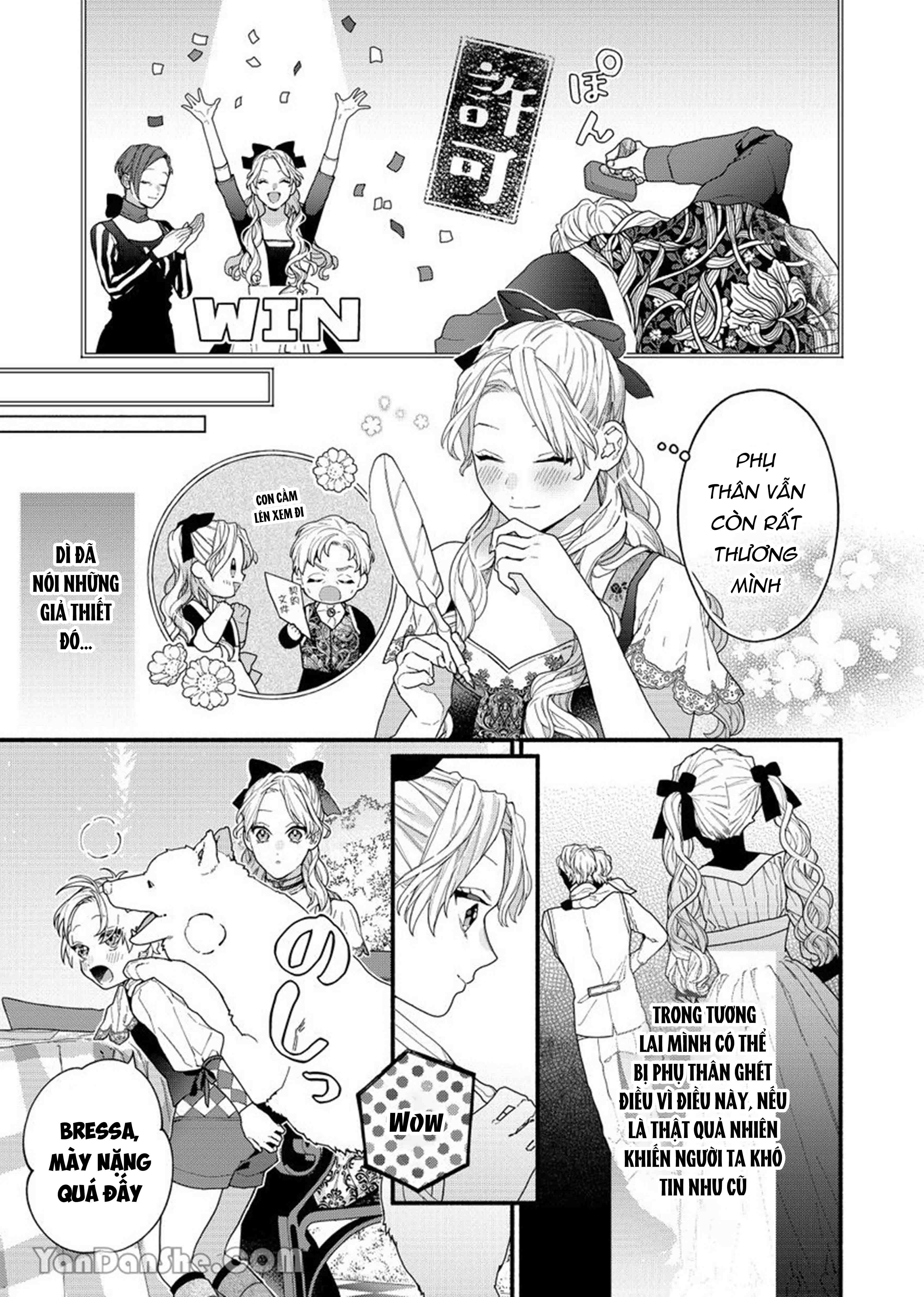 suýt nữa trở thành tiểu thư phản diện chapter 3.1 8