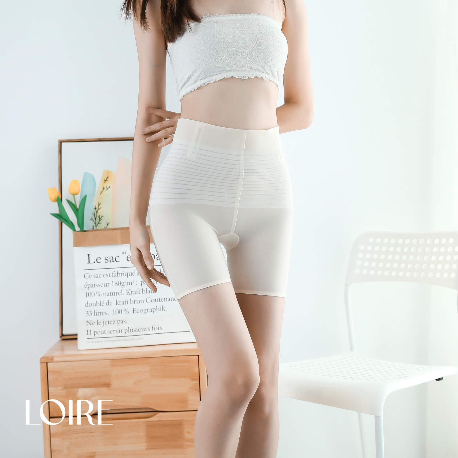 Quần Lót Gen Cạp Cao Su Đúc Loirechic QGB04