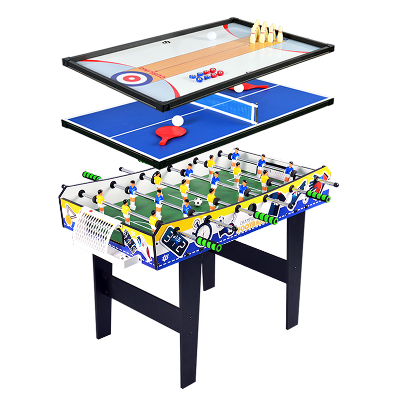 Bàn bi lắc Multi Game table 4in1 + Bóng bàn +Bowling + Mini Shuffleboard (bắn bi)