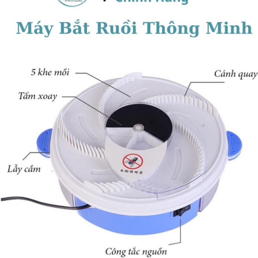 Máy Bắt Ruồi Tự Động Thông Minh, Máy Bắt Ruồi Chạy Điện Không Dùng Hóa Chất