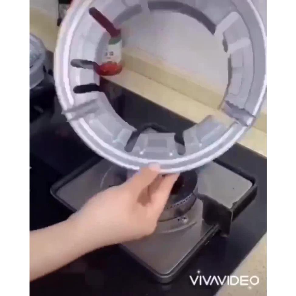 Kiềng chắn gió bếp ga đa năng - Kiềng che bếp tiết kiệm ga phù hợp với tất cả các loại bếp