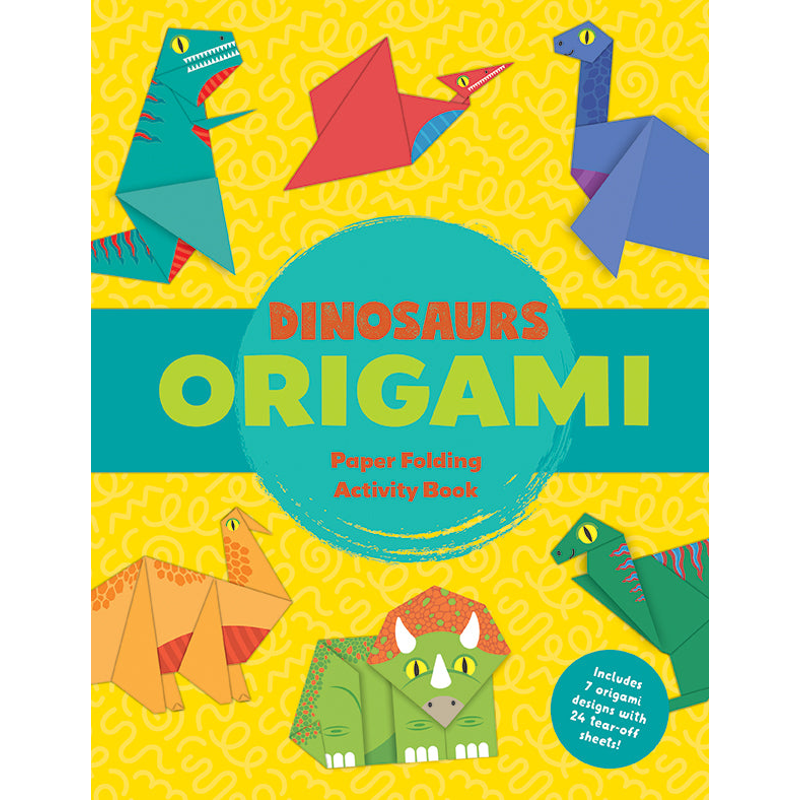 Sách Origami Activity Book - Dinosaurs