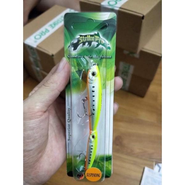 Mồi câu cá giả STRIKEPRO Twin Minnow