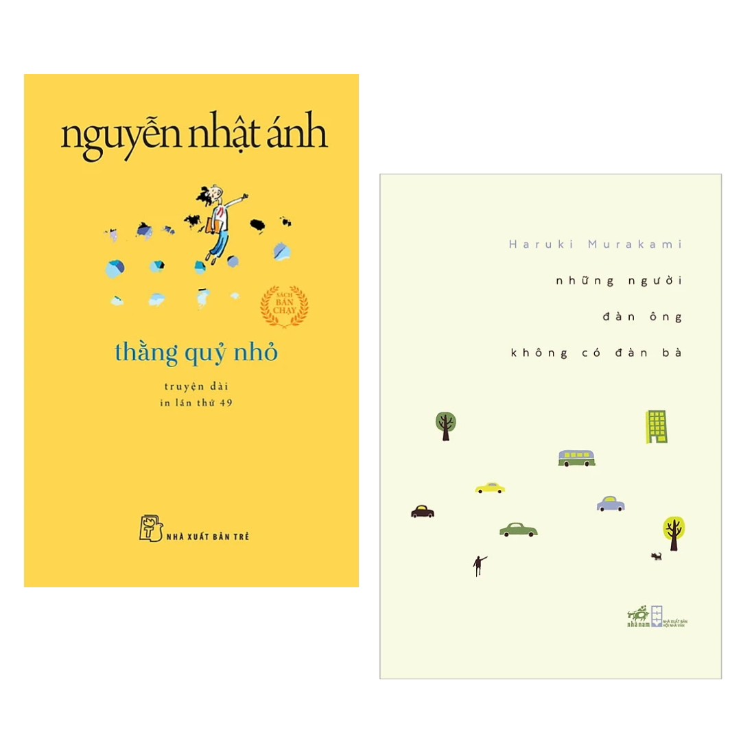 Combo 2 Cuốn Xuất Sắc Nhất : Thằng Quỷ Nhỏ + Những Người Đàn Ông Không Có Đàn Bà