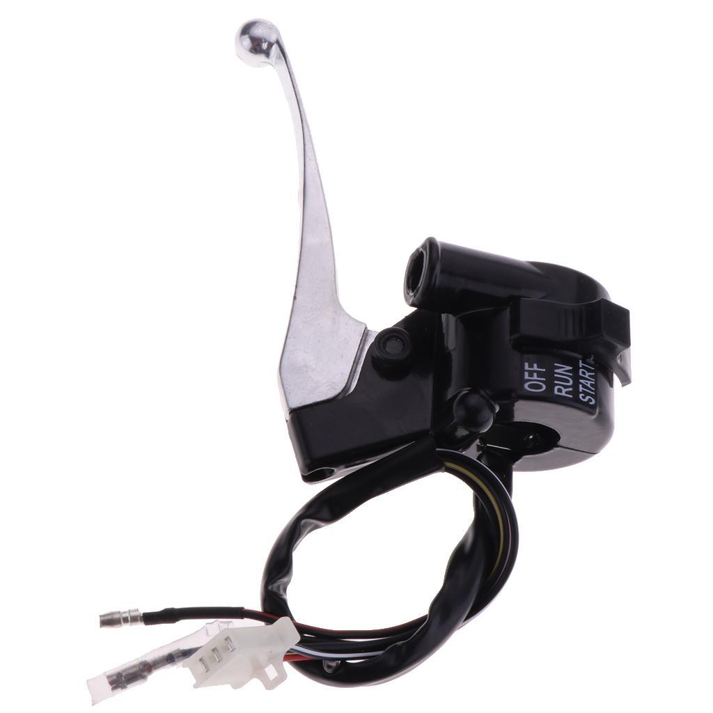 Motorcycle Right Side Start Kill Switch Brake Lever for    PW50