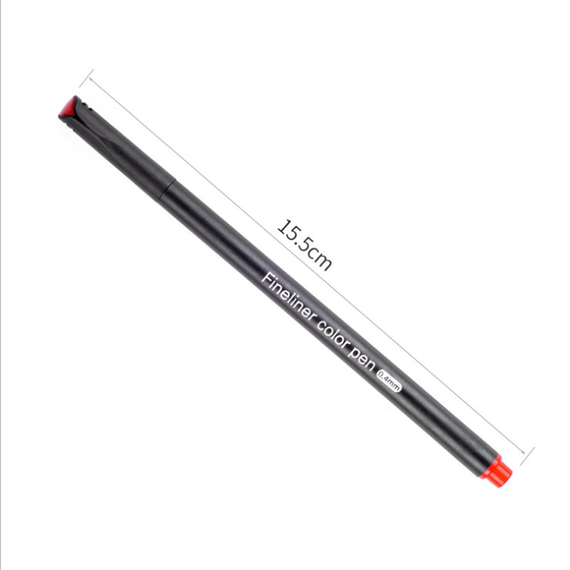 Bút line lông kim FINELINER ngòi 0.4mm cao cấp chuyên nghiệp họa cụ tô màu, vẽ tranh, vẽ amine - Bộ 12/24/36/60/100 màu