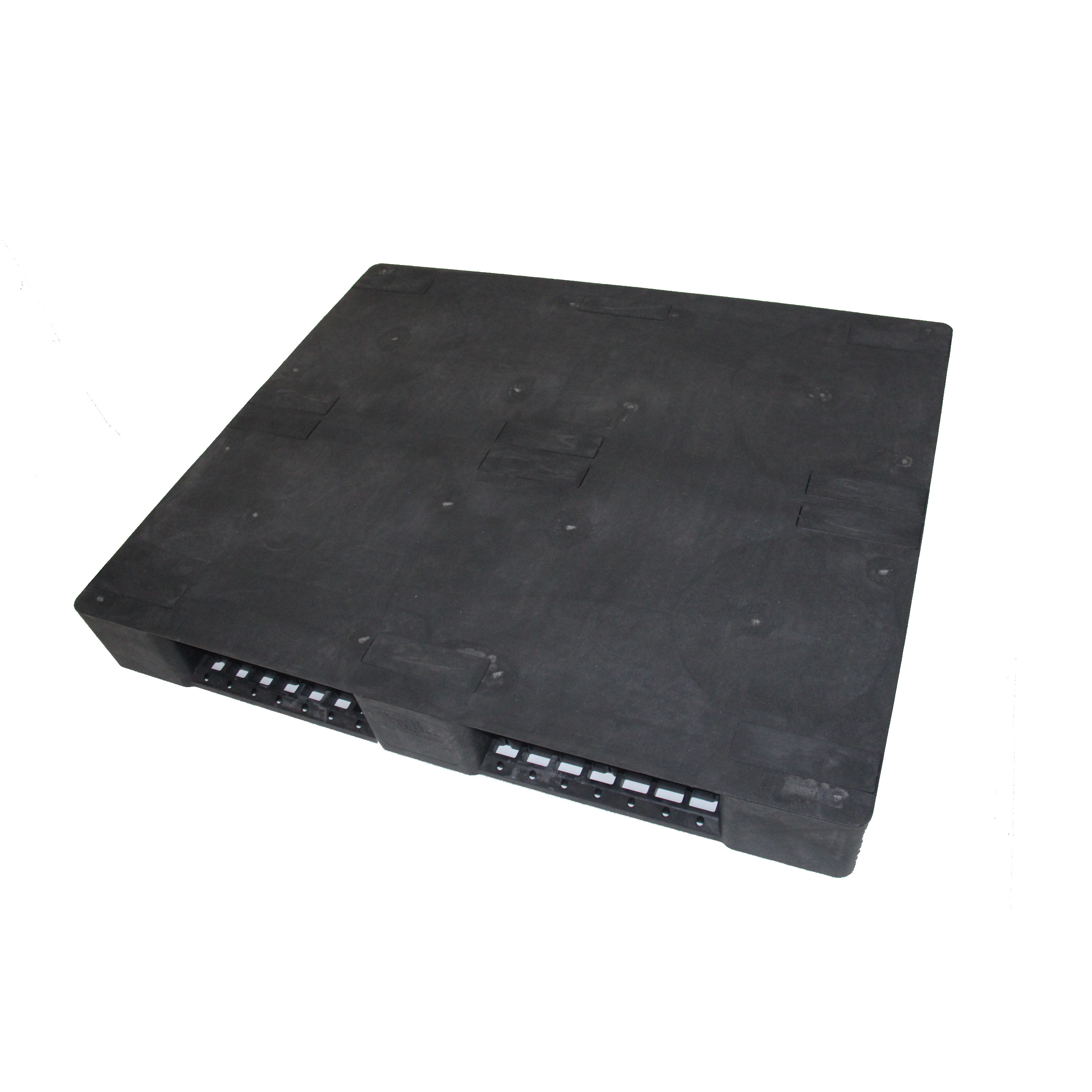 Pallet Nhựa Khôi Việt 1200x1000x150 một mặt bít màu đen