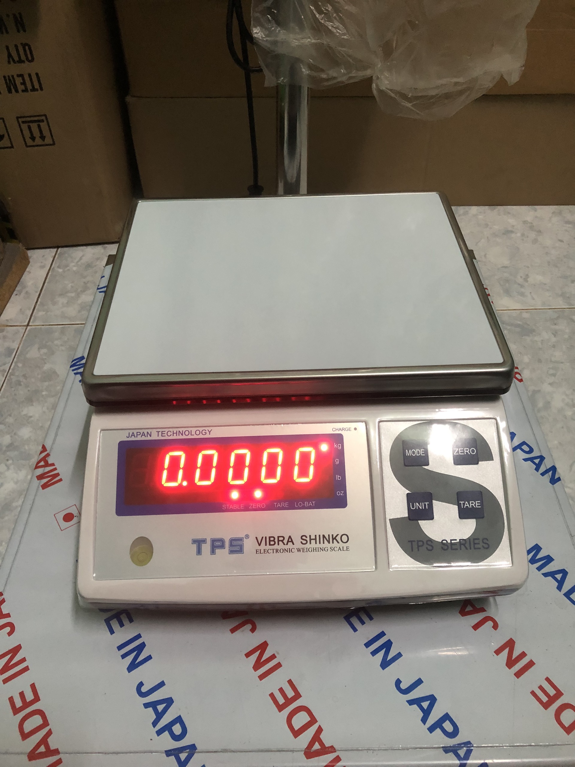 Cân Điện Tử VIBRA SHIKO TPS 3 KG 0.1 G