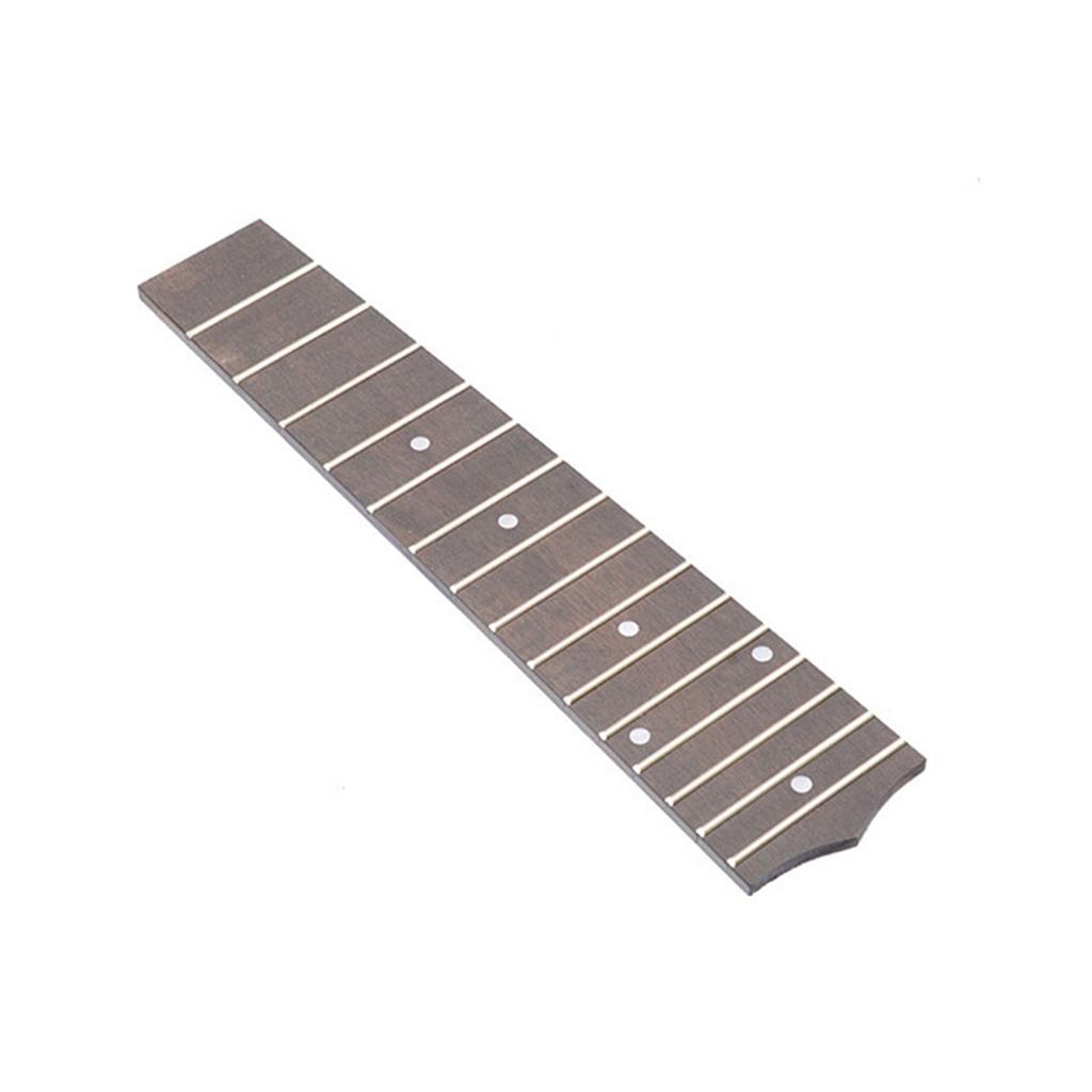 Sunnimix Đàn Ukulele 15 Giải Tầng Ván Trượt Ngón Tay Fretboard Dụng Cụ Âm Nhạc Phần Trắng Điểm 215X35X48 Mm