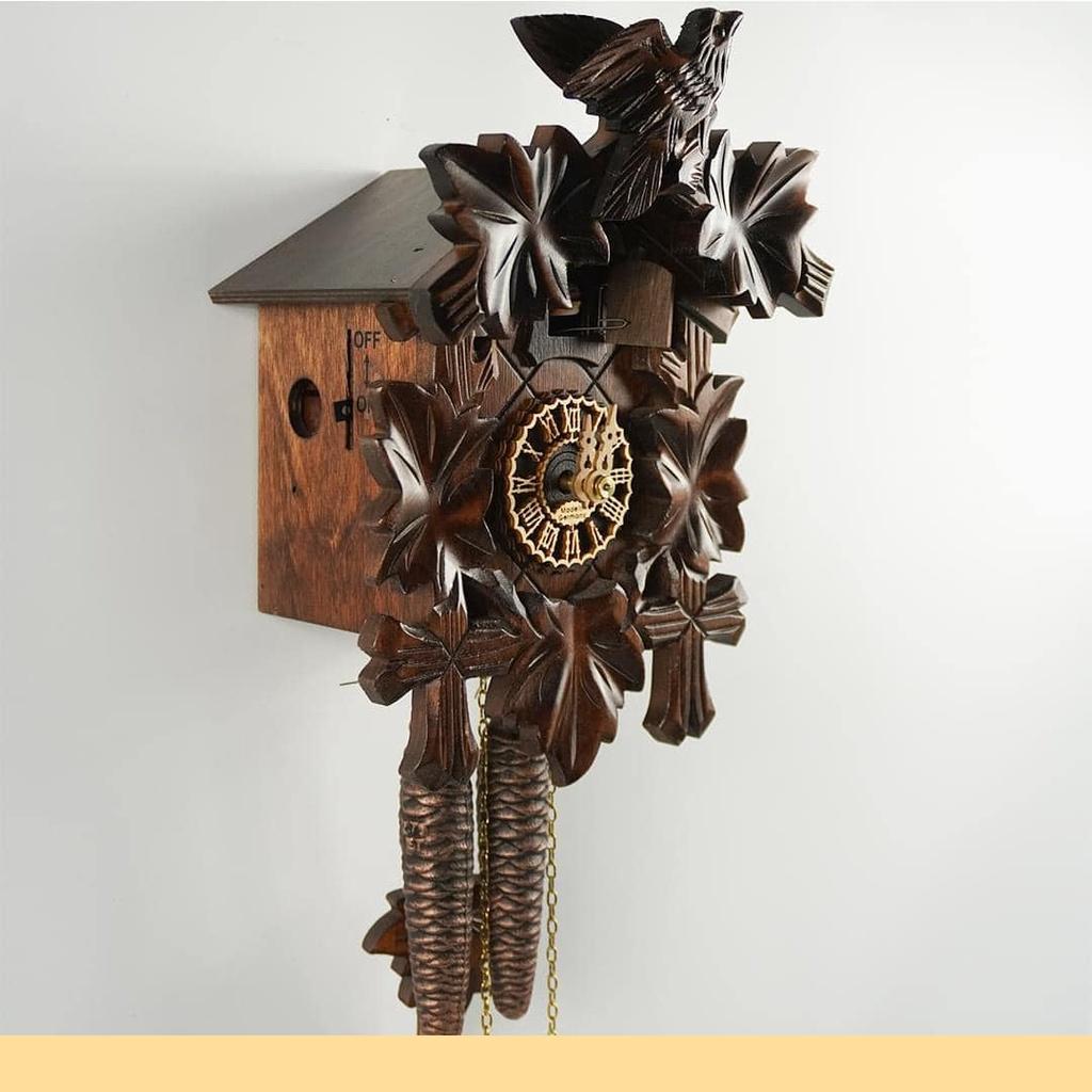 Đồng Hồ Treo Tường Cuckoo Clockvilla Hettich, Đồng Hồ Gỗ, Đồng Hồ Handmade, Nhập Đức, Bảo Hành 12 Tháng