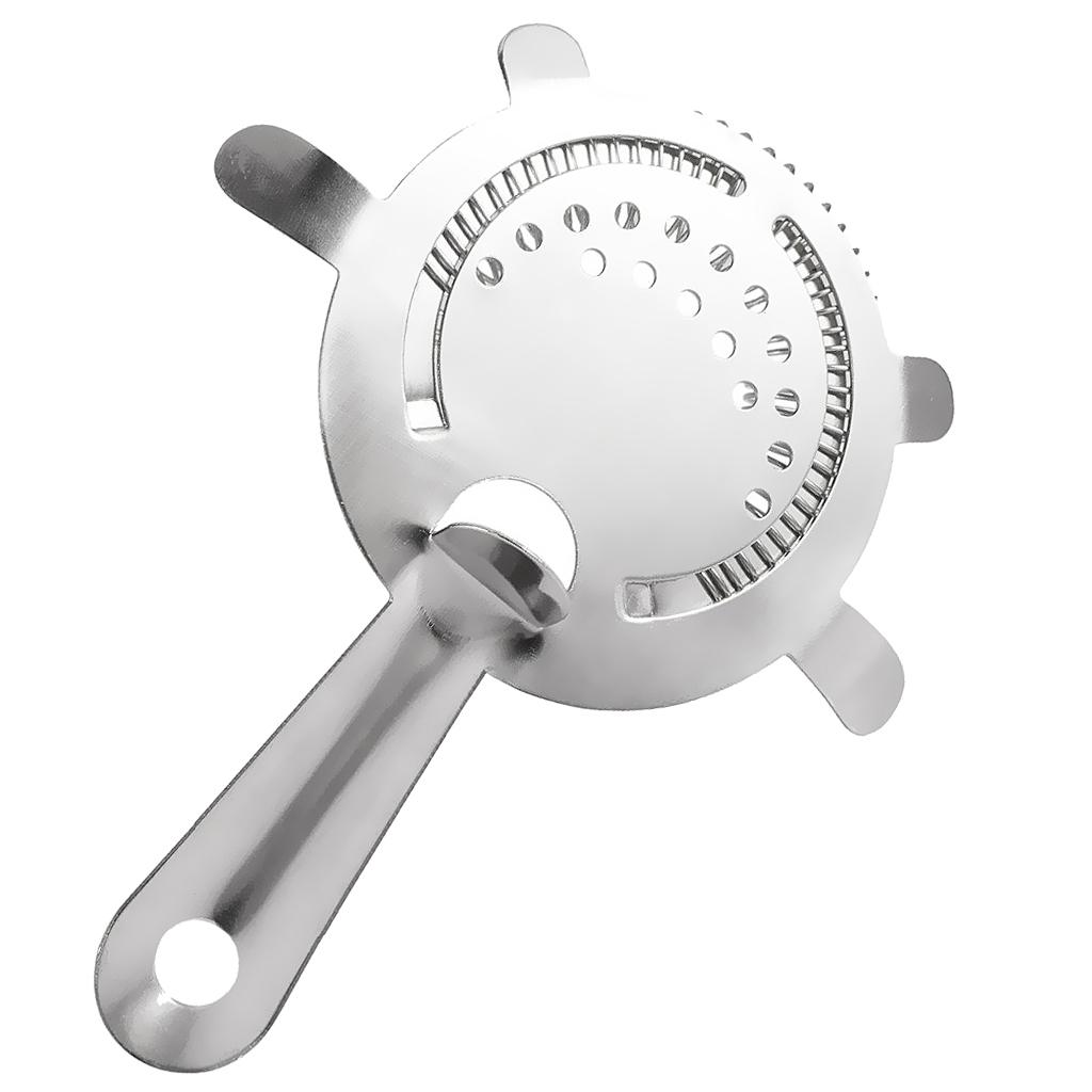 Cocktail Strainer Stainless Steel Bar Shaker Ice Strainer 4 Prong Bar Tools