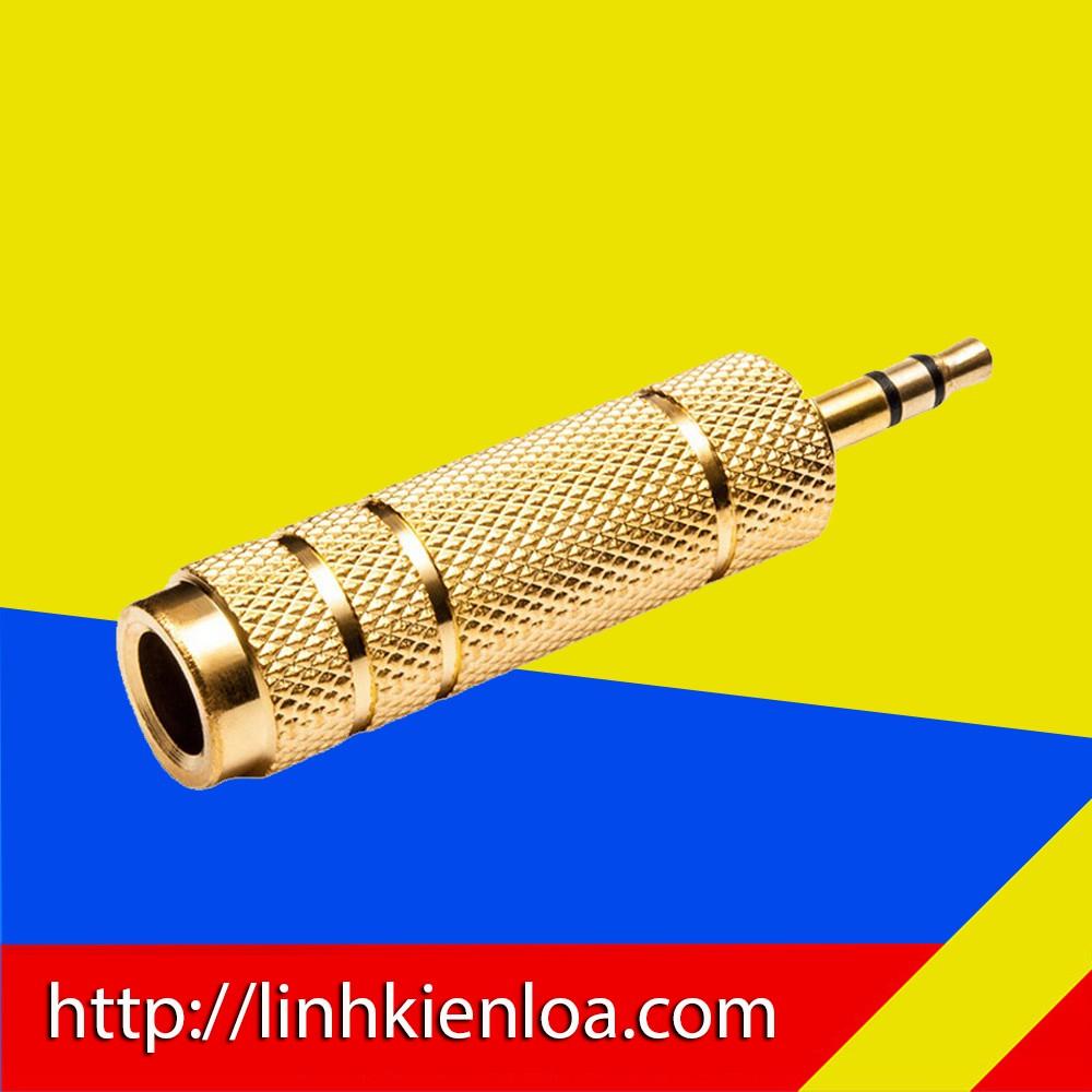 Jack cắm chuyển đổi âm thanh Jack cắm 3.5mm sang 6.35mm ( Jack 6ly )