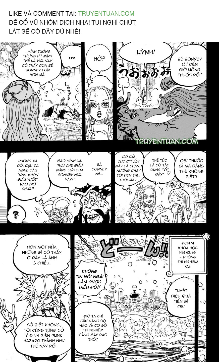 đảo hải tặc - one piece chapter 1101 10
