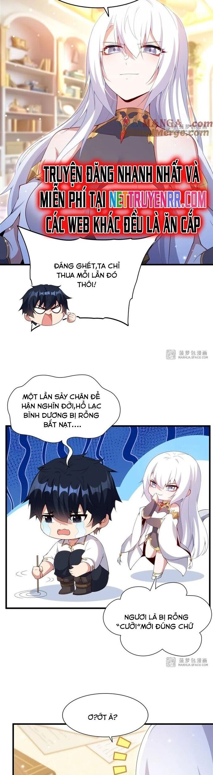 câm miệng đi ác long, ta không muốn trông trẻ với ngươi nữa! chapter 13 6