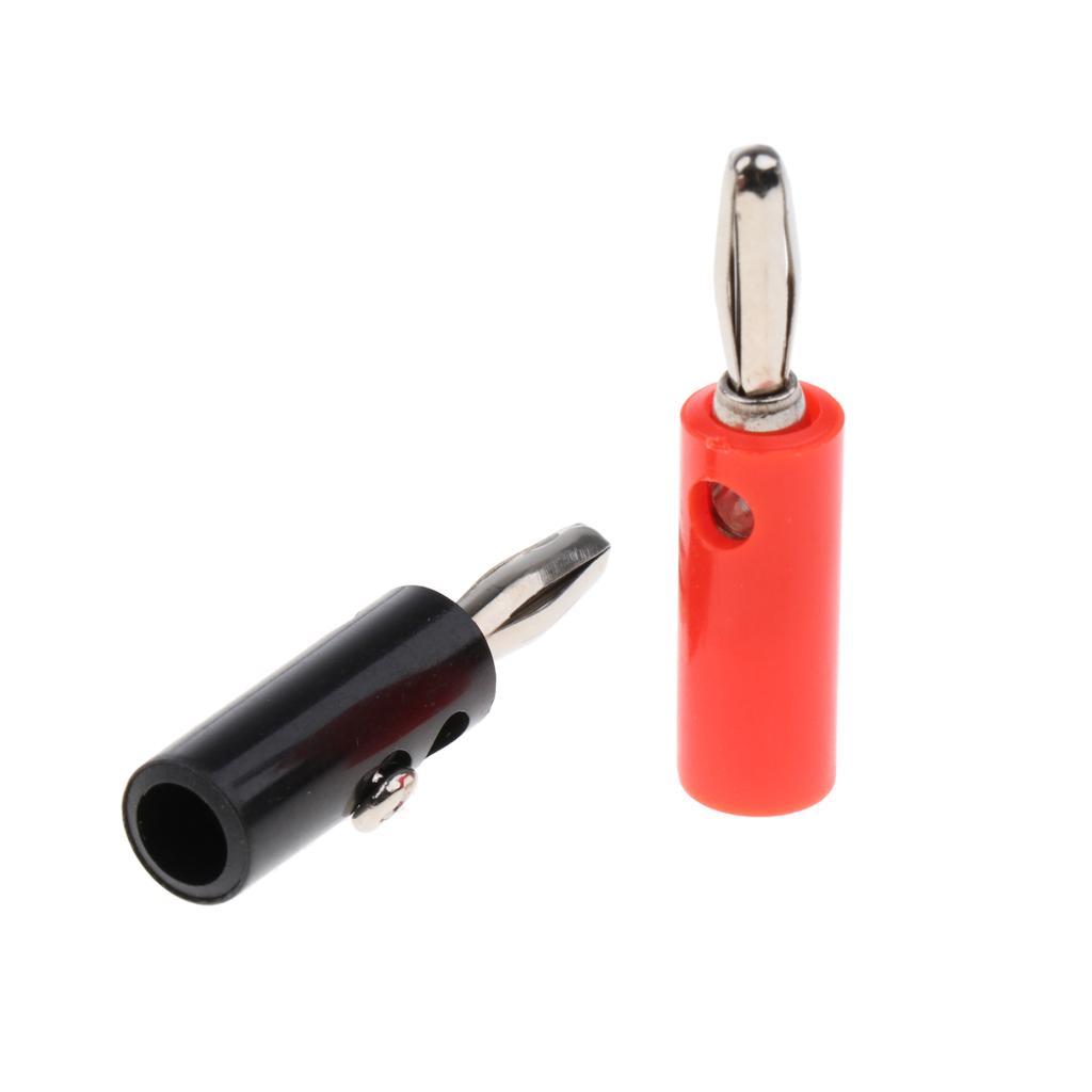 4mm 5 Pcs   and 5 Pcs   Connectors Adapter