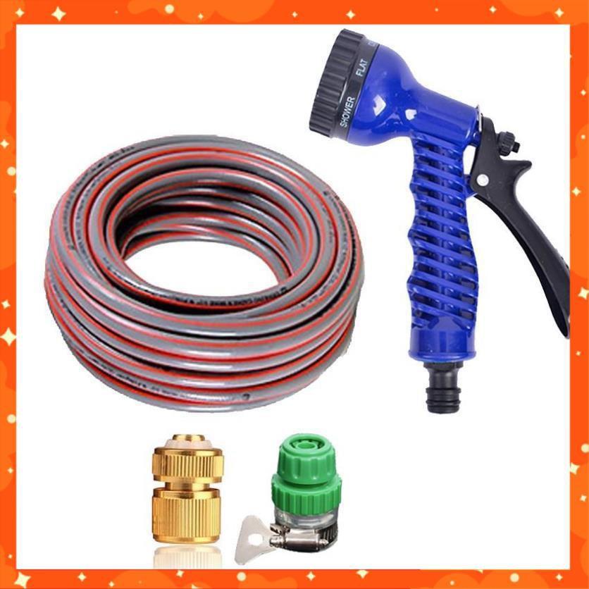Bộ dây vòi xịt rửa xe, tưới cây, dọn dẹp nhà cửa 7-10m 206843