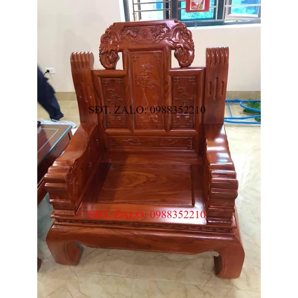 Bộ Bàn ghế ÂU Á Voi Tay Đặc Cột 12