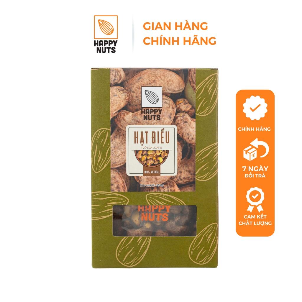 Hạt điều rang HAPPY NUTS - Vỏ lụa