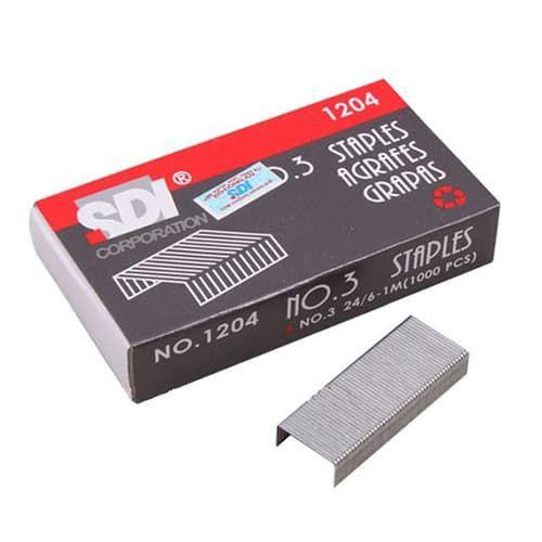 Kim Bấm Số 3 SDI- Hộp Lớn (10 Hộp Nhỏ)