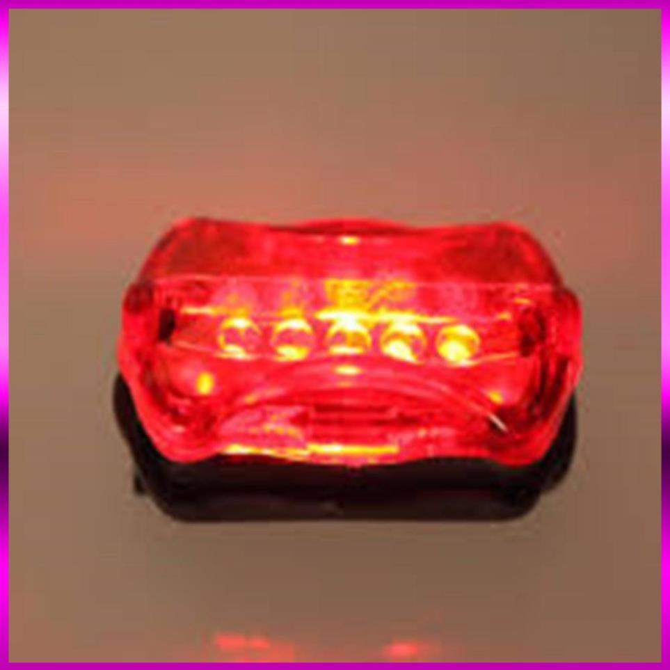 Bộ đèn pin gắn xe đạp và đèn chiếu hậu 5 LED WJ-101 206211