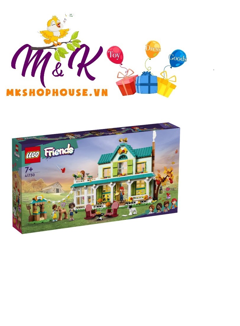 Đồ Chơi Lắp Ráp LEGO Friends Ngôi Nhà Của Autumn 41730 (853 chi tiết)