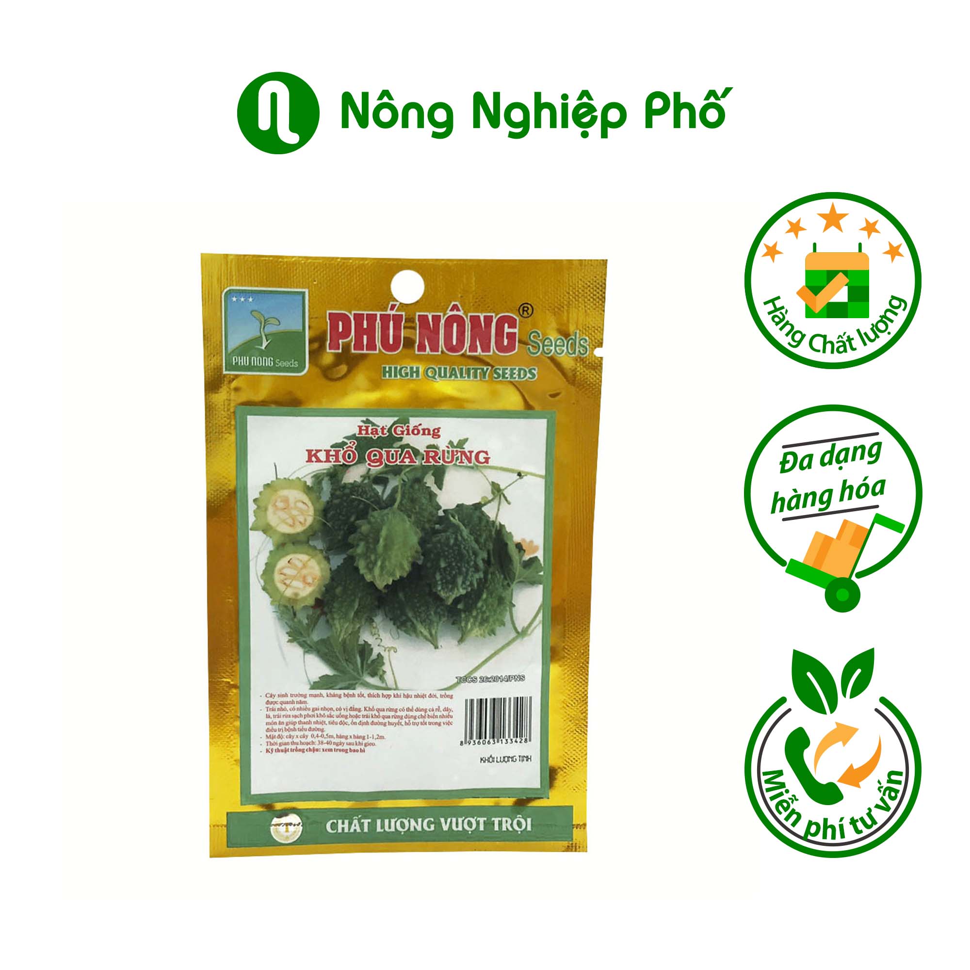 Hạt giống khổ qua rừng Phú Nông (1g/gói)