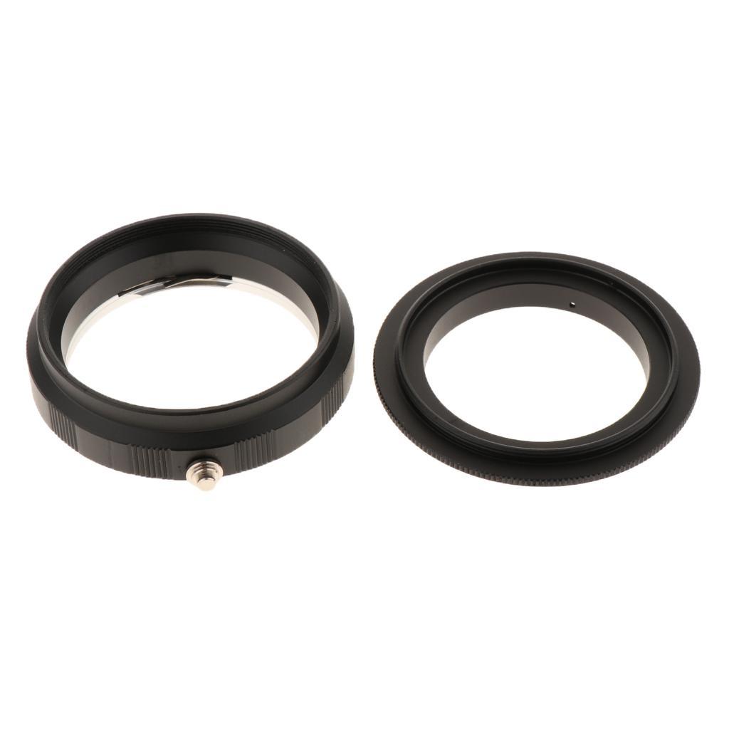 Reverse Macro Adapter and 52mm Rear Lens Filter Ring For F AI AF Mount
