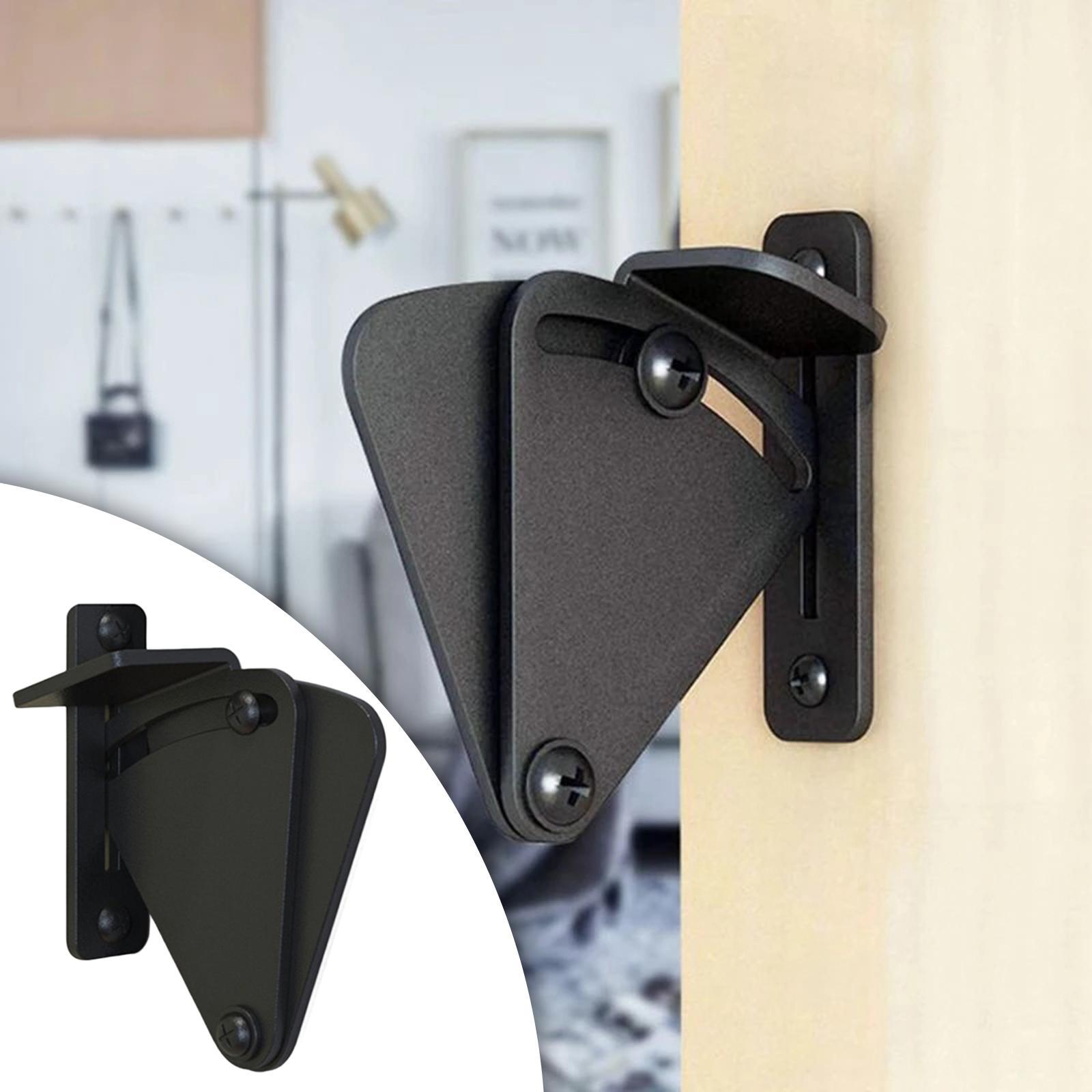 Portable Sliding Barn Door Lock Privacy Door Buckle for
