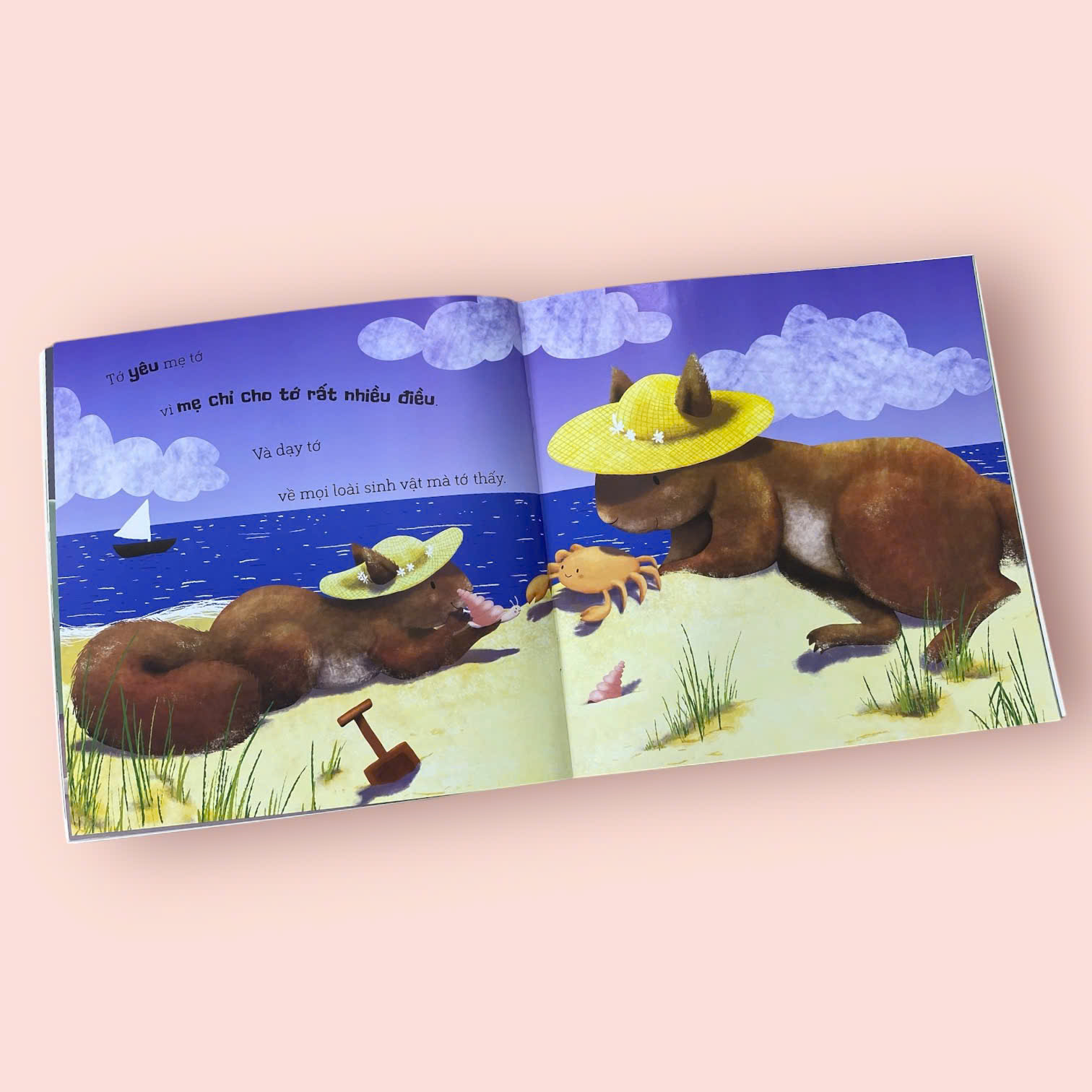 Sách cho bé - Tớ Yêu Mẹ Tớ - Sách tranh - Dành cho trẻ 2-6 tuổi