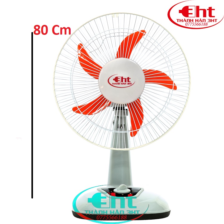 Quạt bàn b3 dùng bình 12v - ko kèm bình - 3HT - Hàng chính hãng