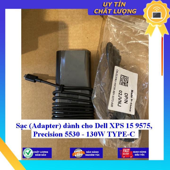 Sạc (Adapter) dùng cho Dell XPS 15 9575, Precision 5530 - 130W TYPE-C - Hàng Nhập Khẩu New Seal