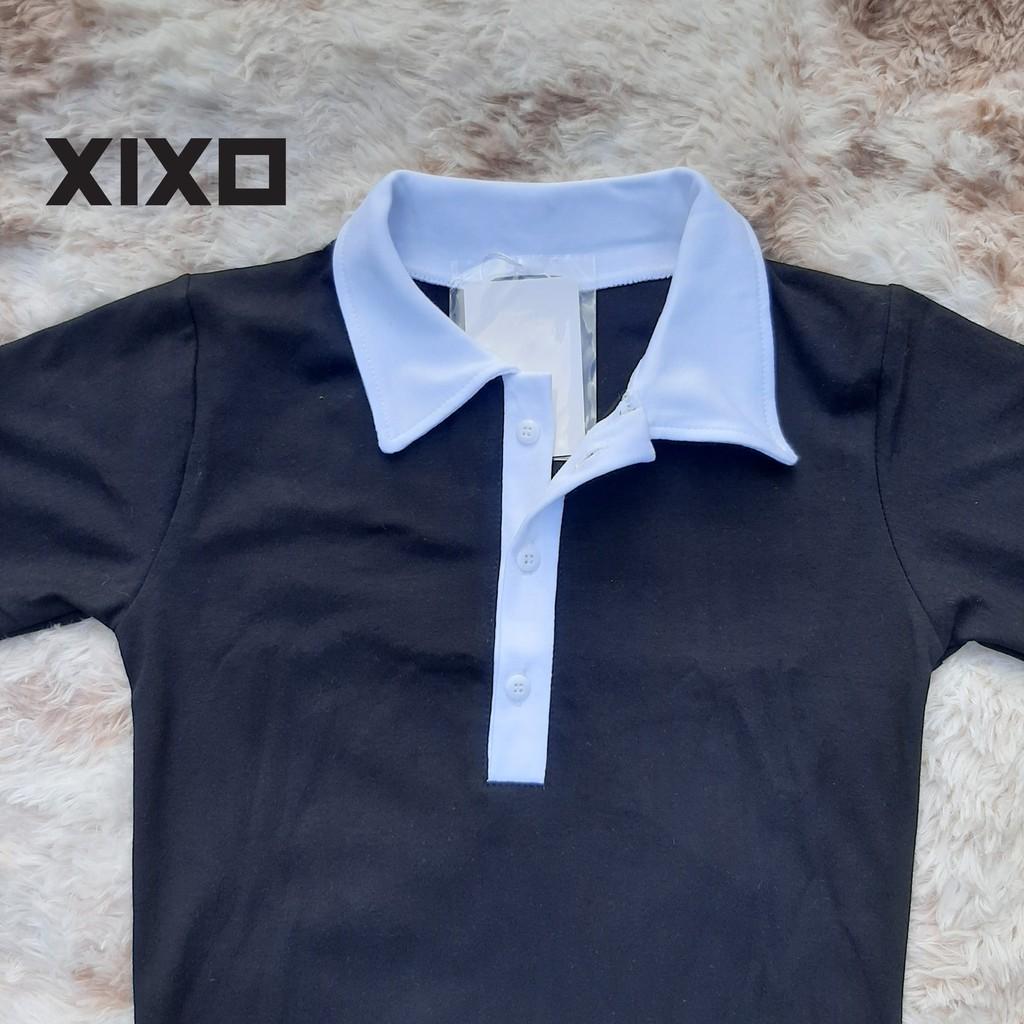 Đầm nữ cổ polo thời trang XIXO cao cấp - Mã DAM0044