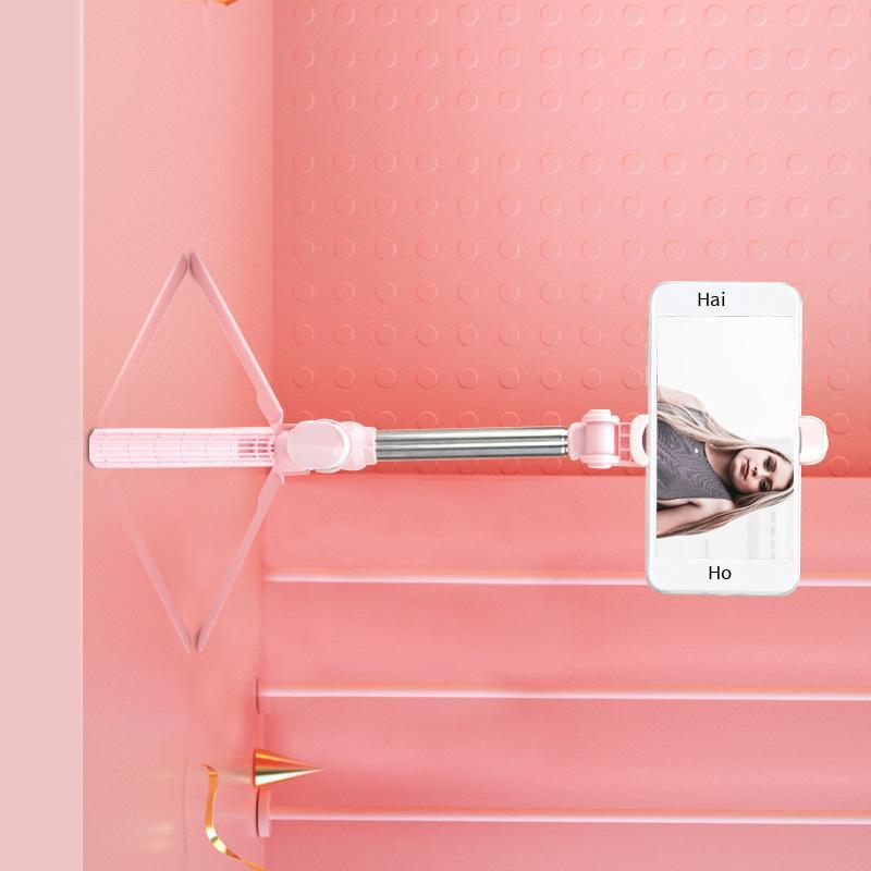 Phong cách mới nhất chân máy ảnh selfie mới nhất chụp ngang và dọc bluetooth selfie stick rung giá đỡ điện thoại di động trực tiếp