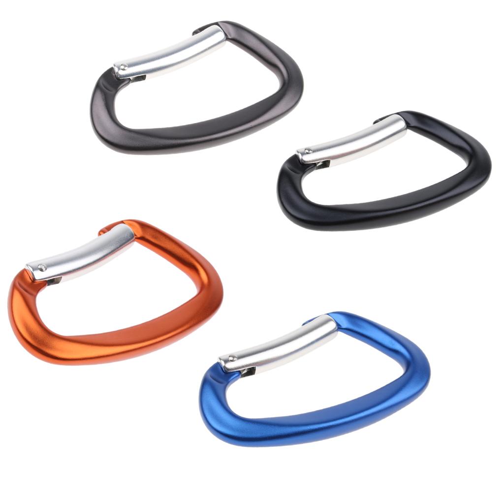 12KN Spring Clip Carabiner Key Buckle For Outdoor Climbing