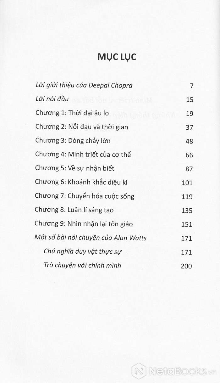 Minh Triết Về Nỗi Bất An - Một Thông Điệp Cho Thời Đại Đầy Lo Âu (ĐT)