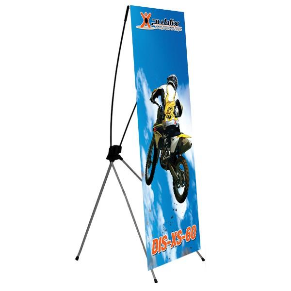 Standee chữ X cường lực 80x180cm